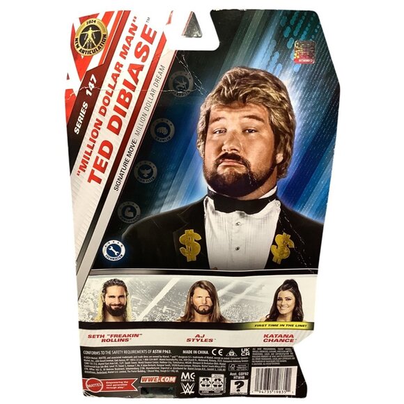 WWE Main Event Series 147 Ted DiBiase "Million Dollar Man" Action Figure In Suit - Picture 2 of 5